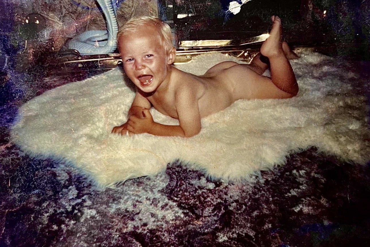 Mo as a baby